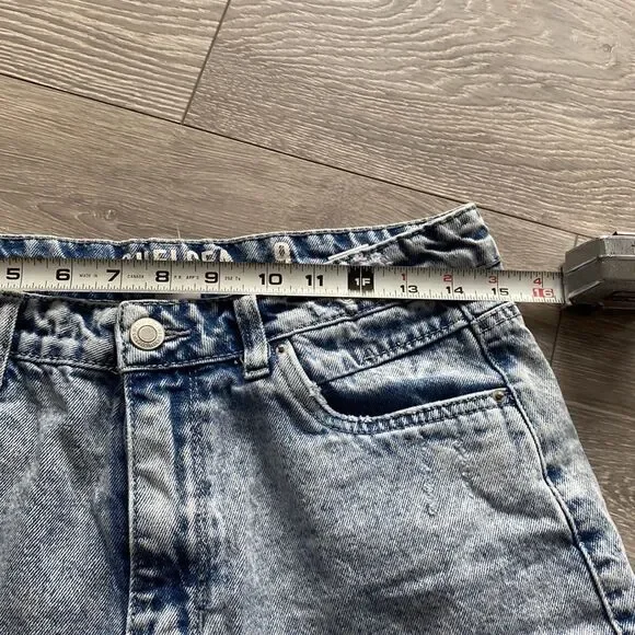 Vintage High Rise Denim Shorts - Picture 6 of 6